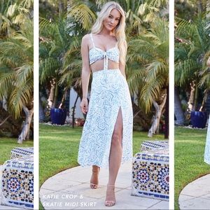 RESA SKATIE SKIRT & KATIE CROP SIZE XS